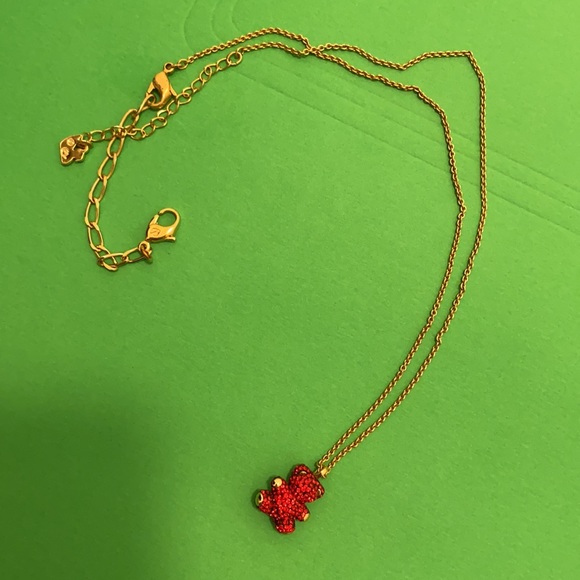 Swarovski Crystal Bear Necklace - Picture 2 of 2